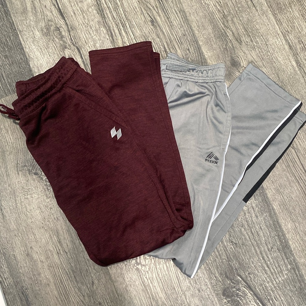 2 pairs of boys gym pants